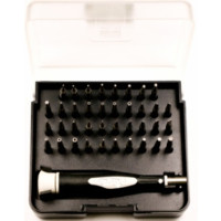 39PCS PRECISE PLASTIC-BOX BIT SET 